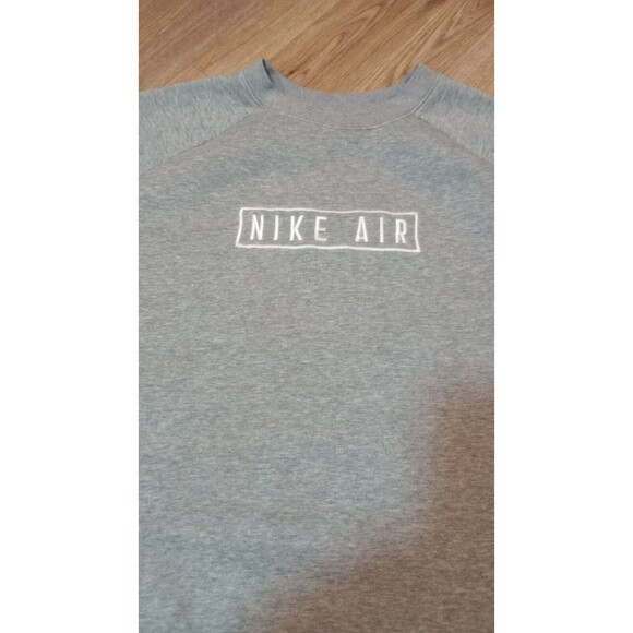 Nike Air Sweatshirt Youth XL Fleece Embroidered Extra Large Spell Out Crew Neck - Picture 2 of 16